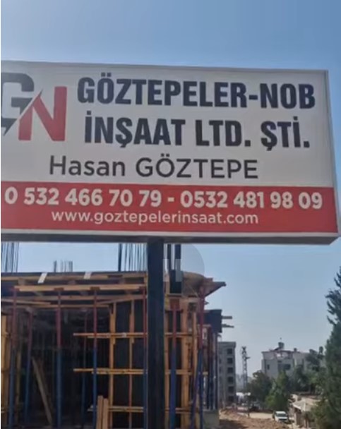 Göztepeler NOB İnşaat - İskenderun Şahin Tepesi Projesi 20 Eylül 2025